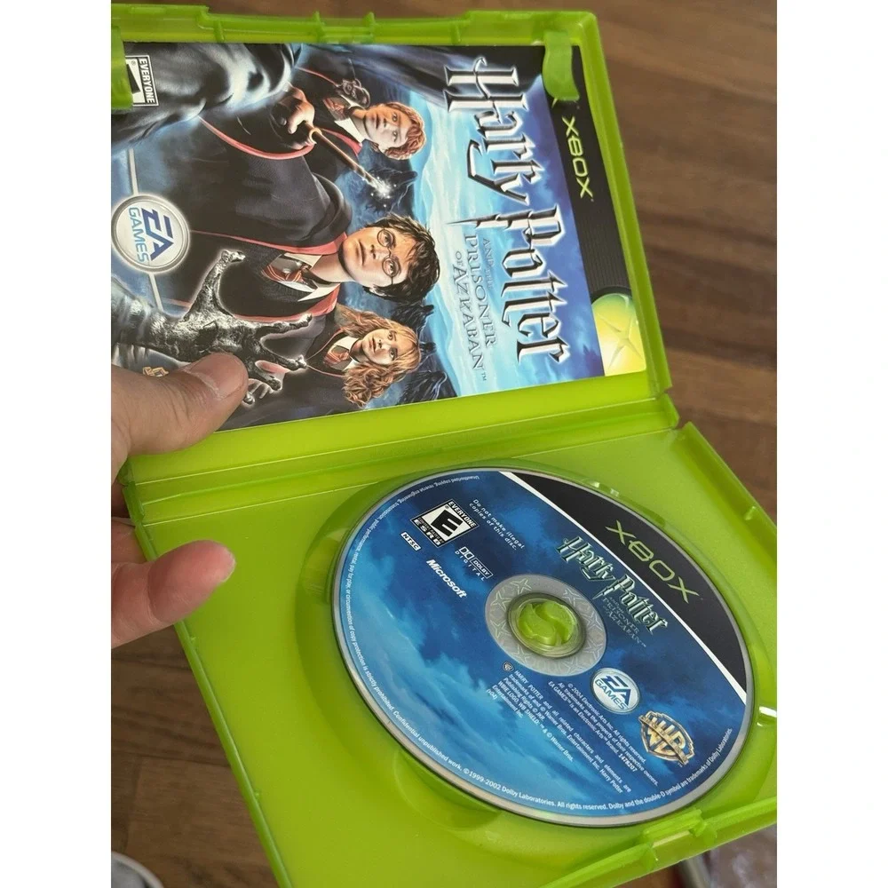 Xbox Games Lot Of 3 , Harry Potter , Star Wars,‎ Dance Dance Revolution